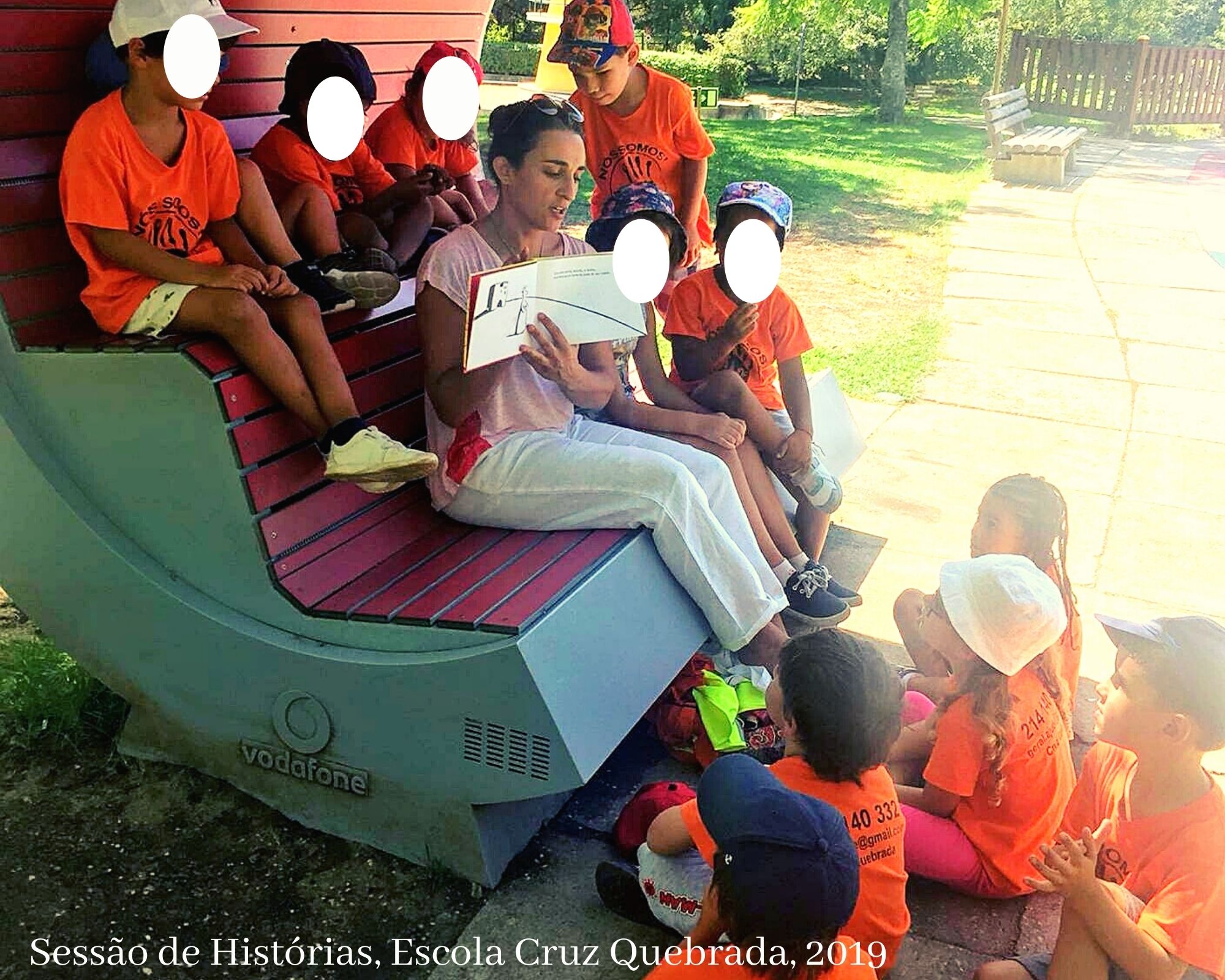 Sessão de histórias | Escola Cruz Quebrada | 2019